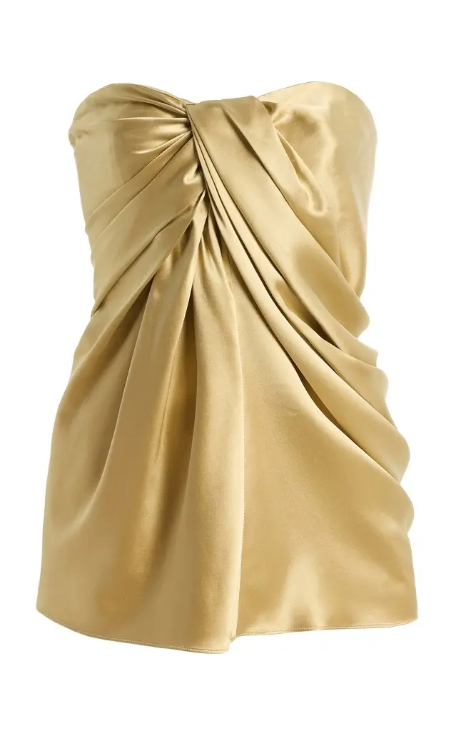 Eden Draped Silk Top Eden Draped Silk Top