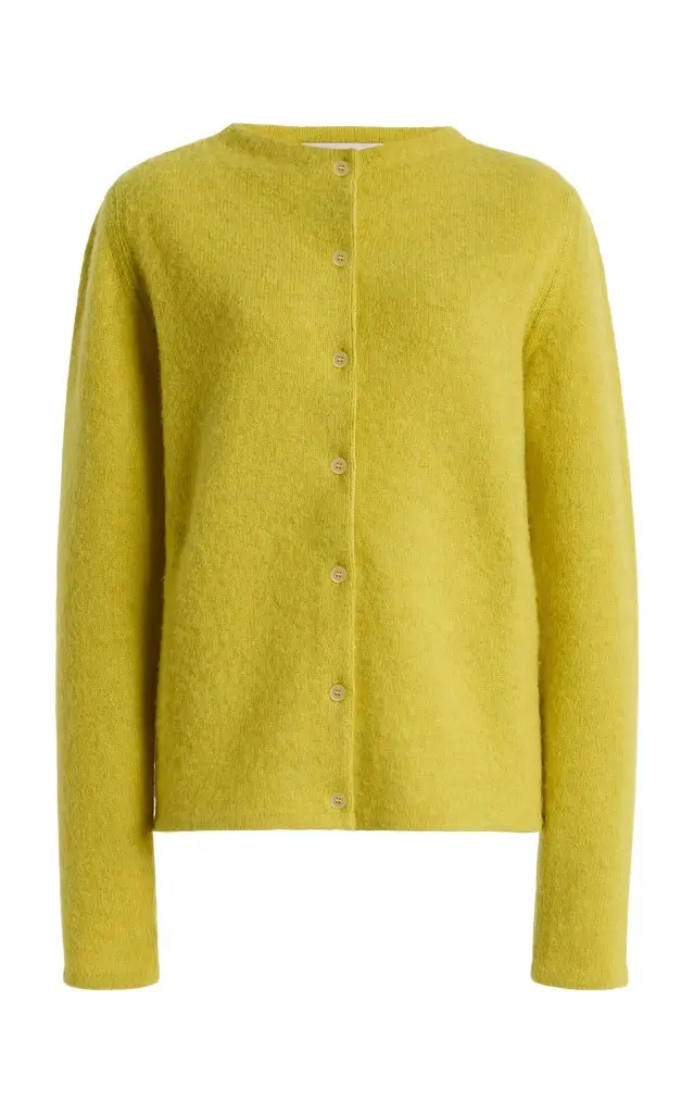 Miu Miu Brushed Wool Cardigan