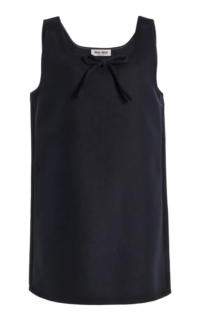 Double-Faced Wool Mini Dress Double-Faced Wool Mini Dress