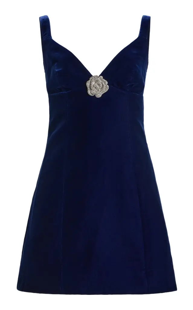 Gracie Velvet Mini Dress Gracie Velvet Mini Dress