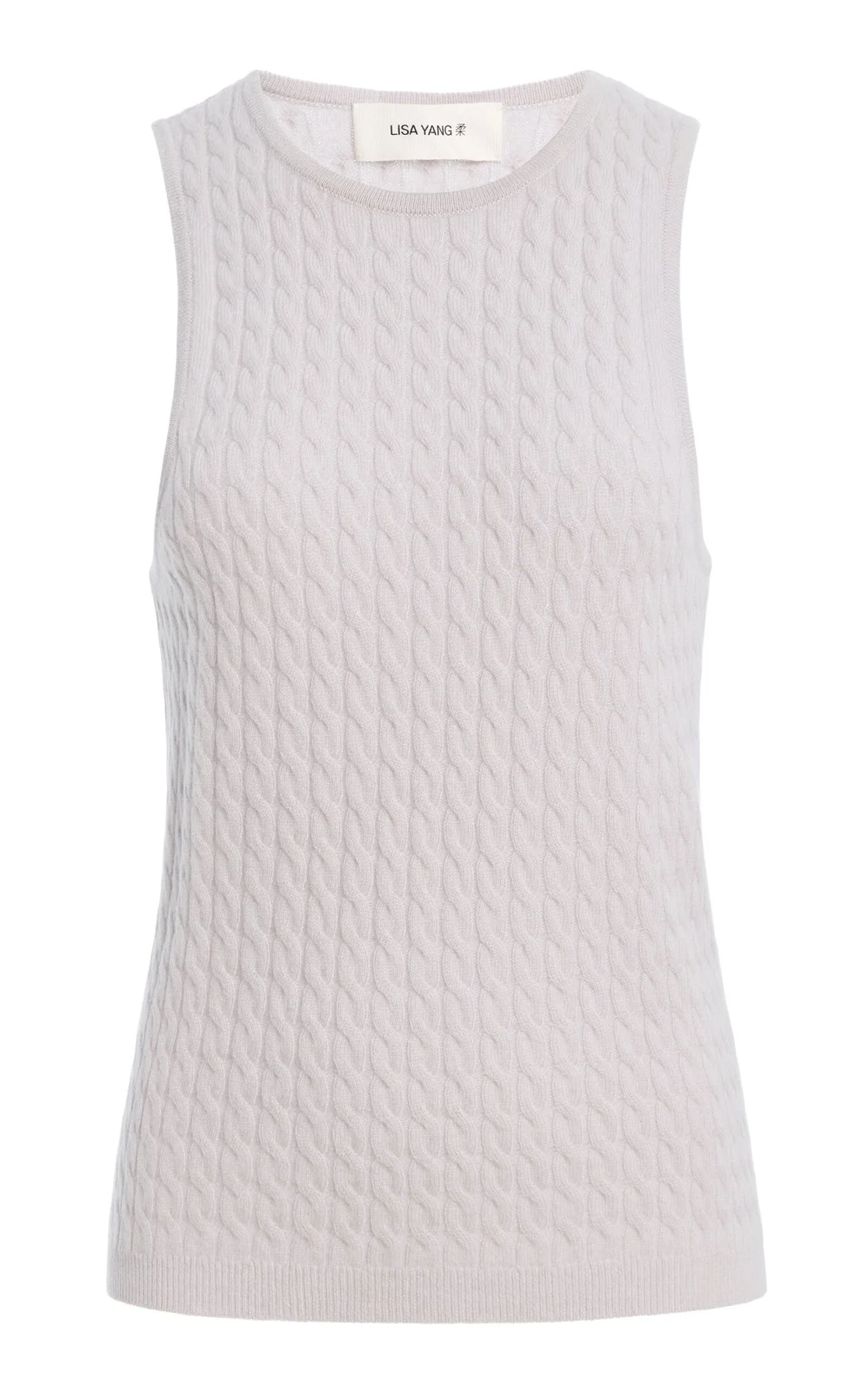 Iora Cable-Knit Cashmere Top Iora Cable-Knit Cashmere Top