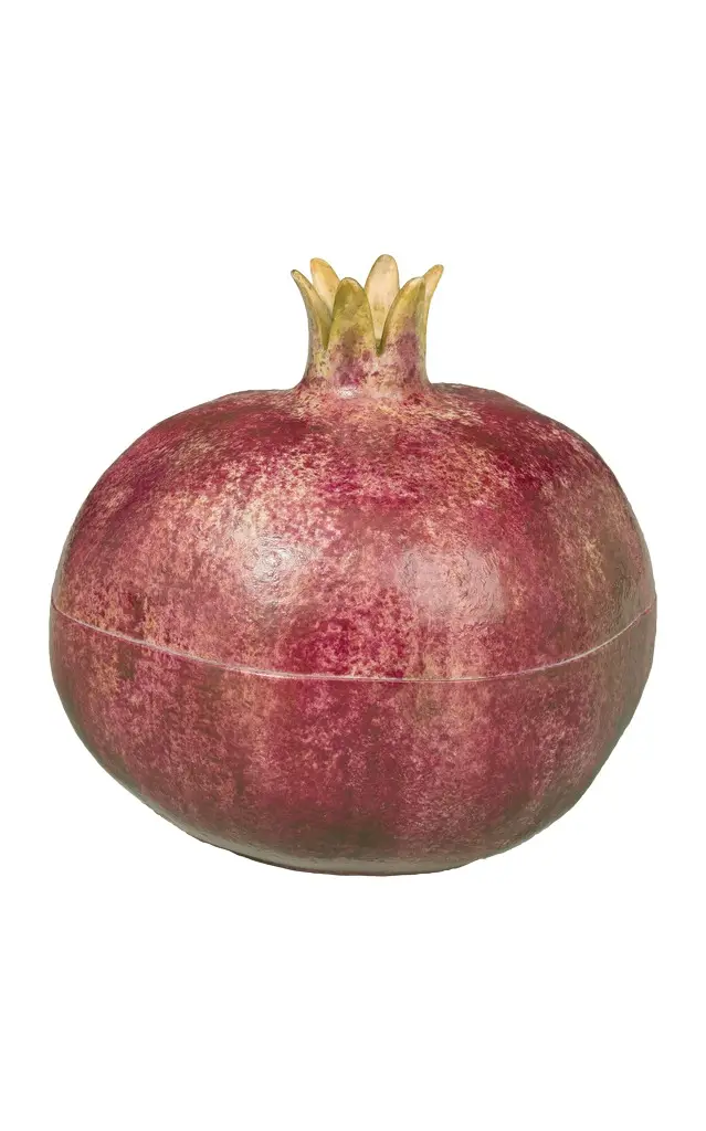 Augarten Wien Pomegranate Box - Red
