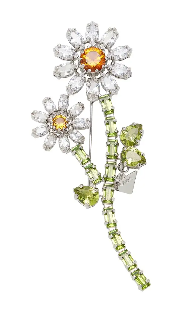 Crystal Flower Brooch Crystal Flower Brooch