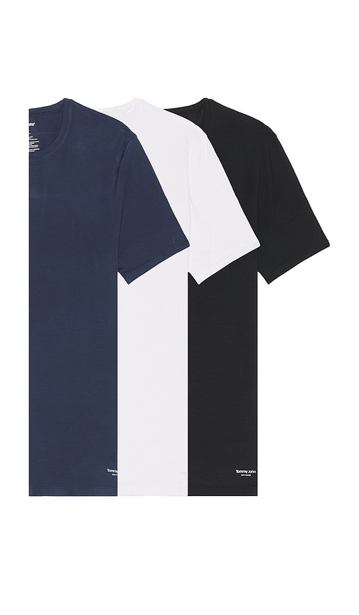 Second Skin Modal 3 Pack Crew Neck Stay Tucked Tees Second Skin Modal 3 Pack Crew Neck Stay Tucked Tees
