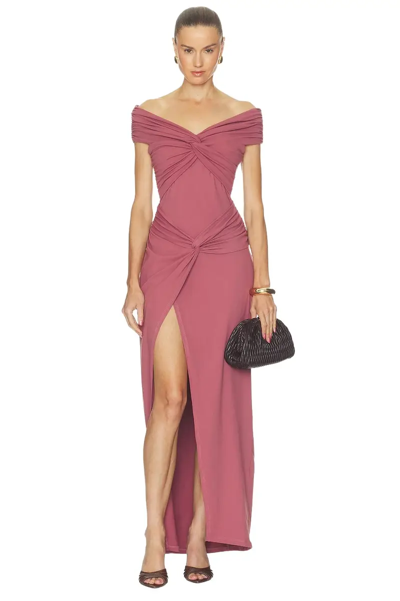 Twisted Off Shoulder Dress Twisted Off Shoulder Dress