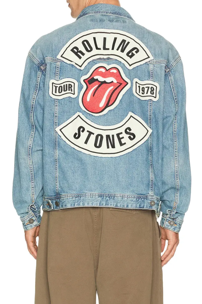 x Rolling Stones Trucker Jacket x Rolling Stones Trucker Jacket