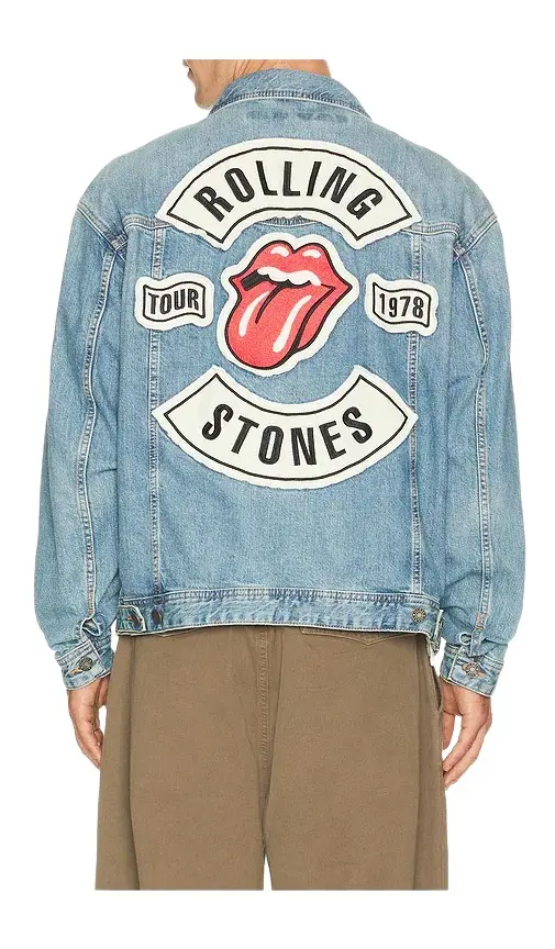Guess Jeans x Rolling Stones Trucker Jacket