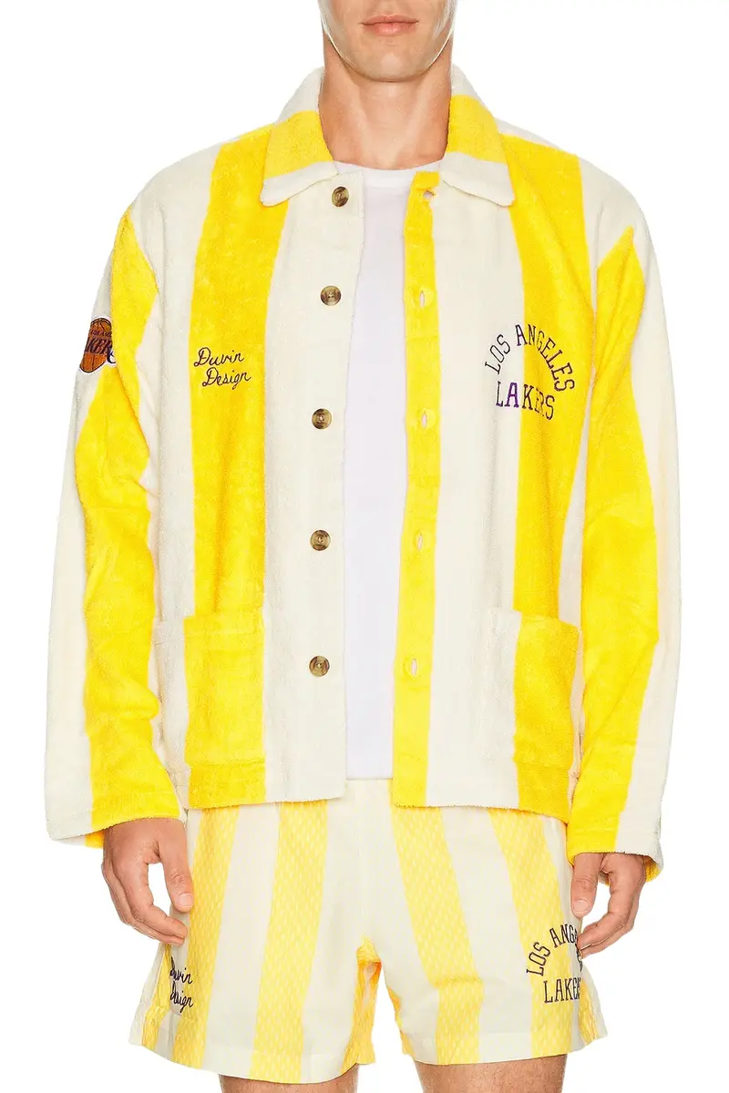Duvin Design x Lakers Terry Pool Jacket
