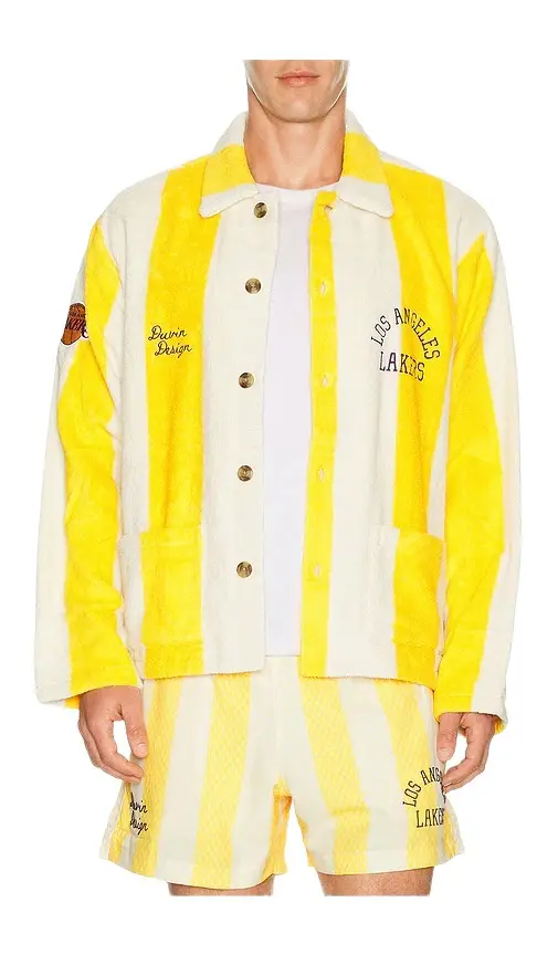 Duvin Design x Lakers Terry Pool Jacket