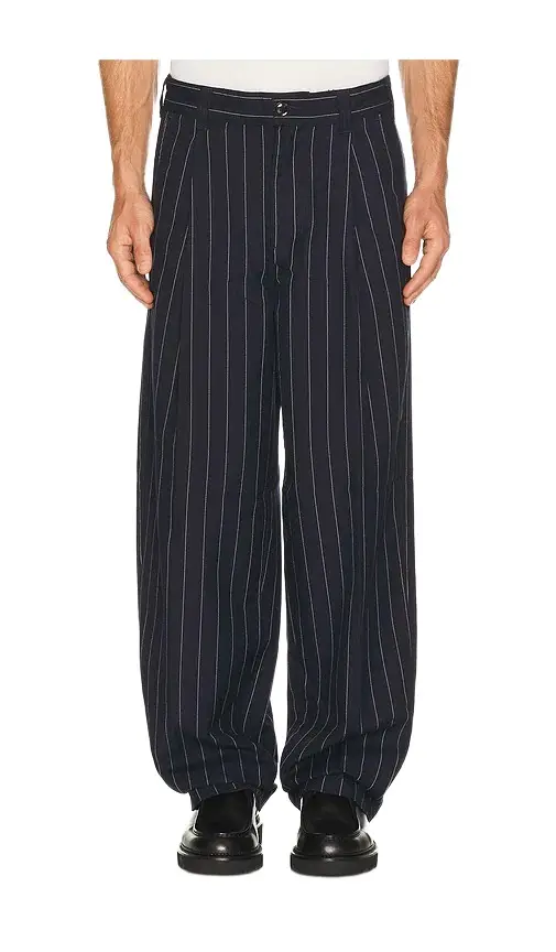 Obey Dean Stripe Pleated Pant