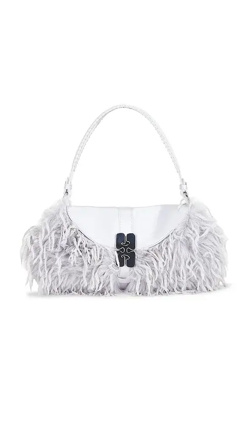 Ganni B-kat Feather Bag