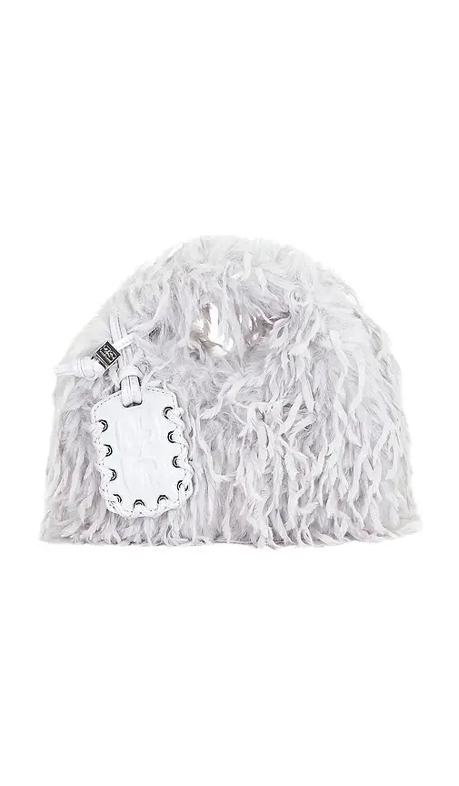 Ganni Hobo Mini Feather Bag