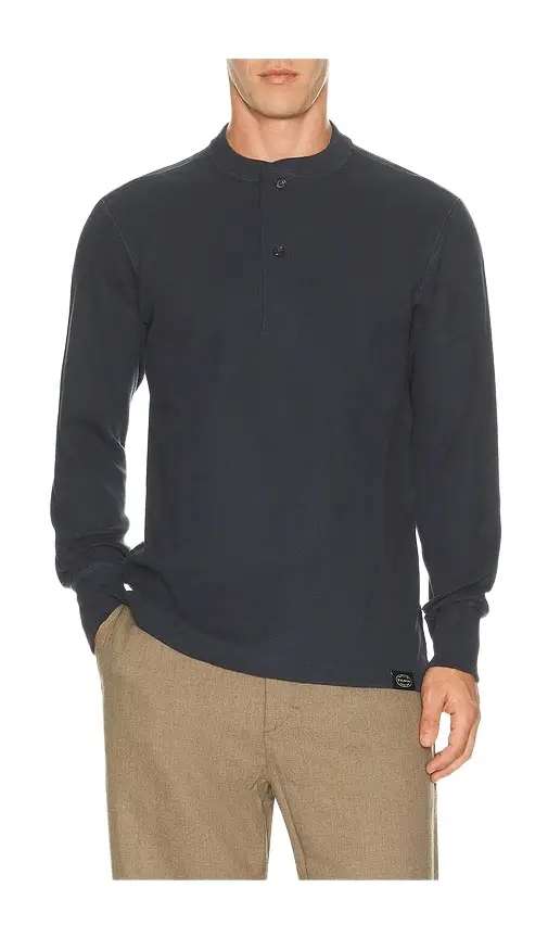 Filson Waffle Knit Henley