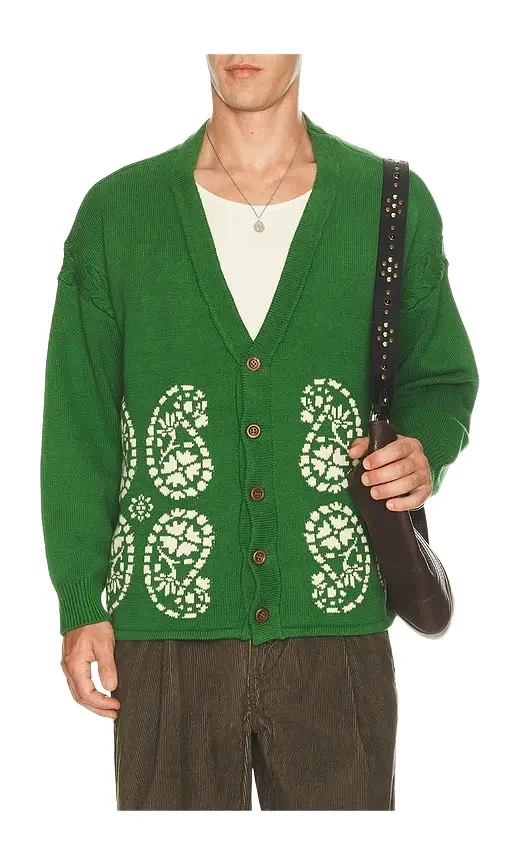 Paisley Knit Cardigan Paisley Knit Cardigan