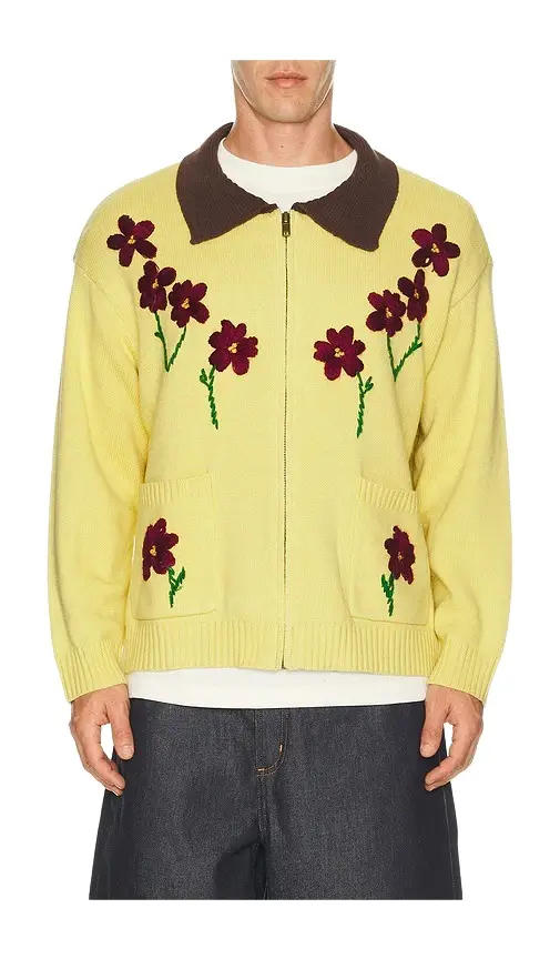 Found Floral Sun Knit Sweater