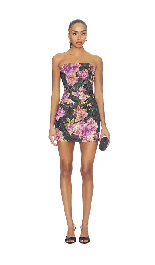 Hemant & Nandita Strapless Mini Dress