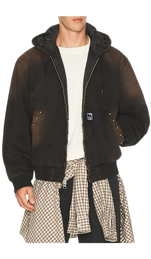 Studded Zip Up Jacket Studded Zip Up Jacket