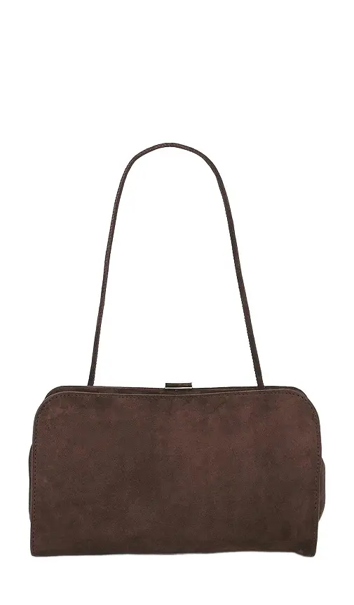 Loeffler Randall Tmoro Split Suede Clutch