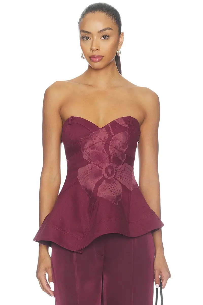 Carmen Denim Top Carmen Denim Top
