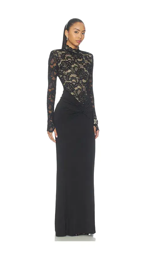 Nookie Ever After Long Sleeve Gown | Thumbnail 2 Nookie Ever After Long Sleeve Gown | Thumbnail 2