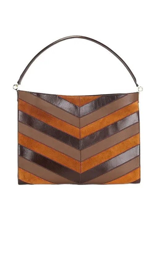 Veronica Beard Chevron Vida Bag