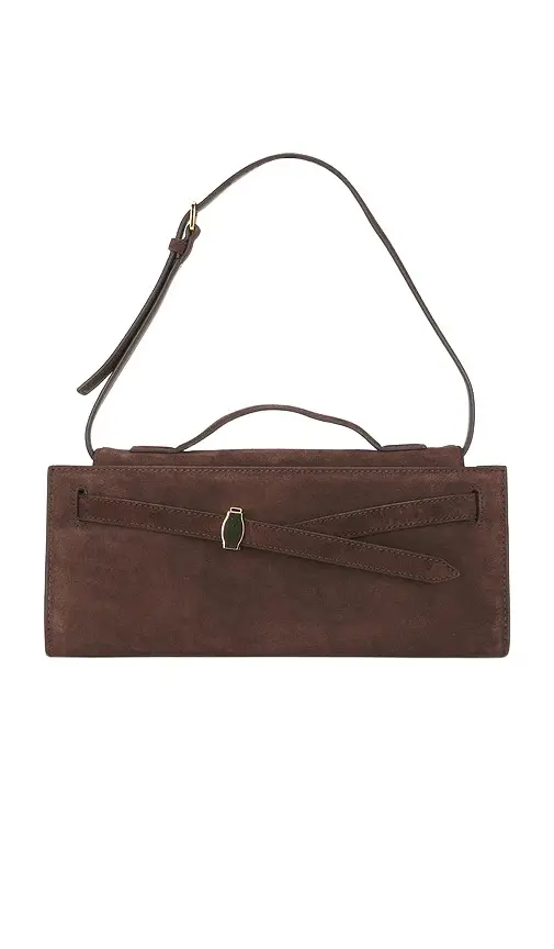 Veronica Beard Suede Dash Clutch