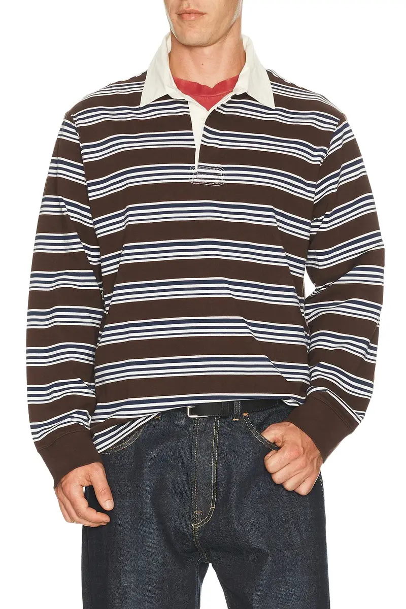 Mini Stripe Long Sleeve Rugby Mini Stripe Long Sleeve Rugby