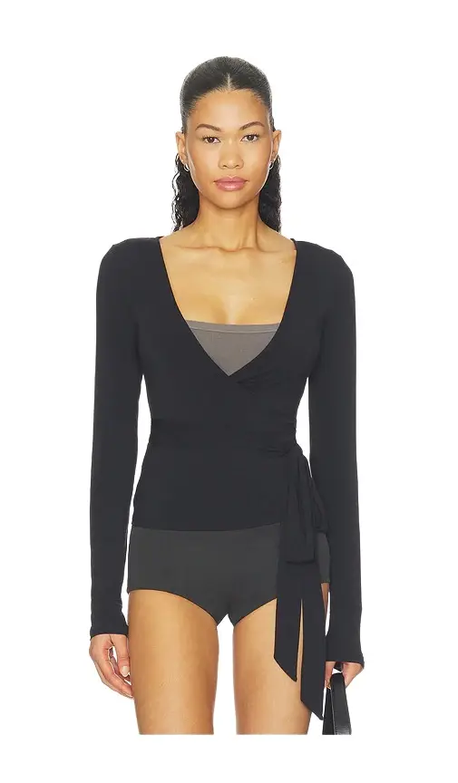 Meryl Wrap Top Meryl Wrap Top