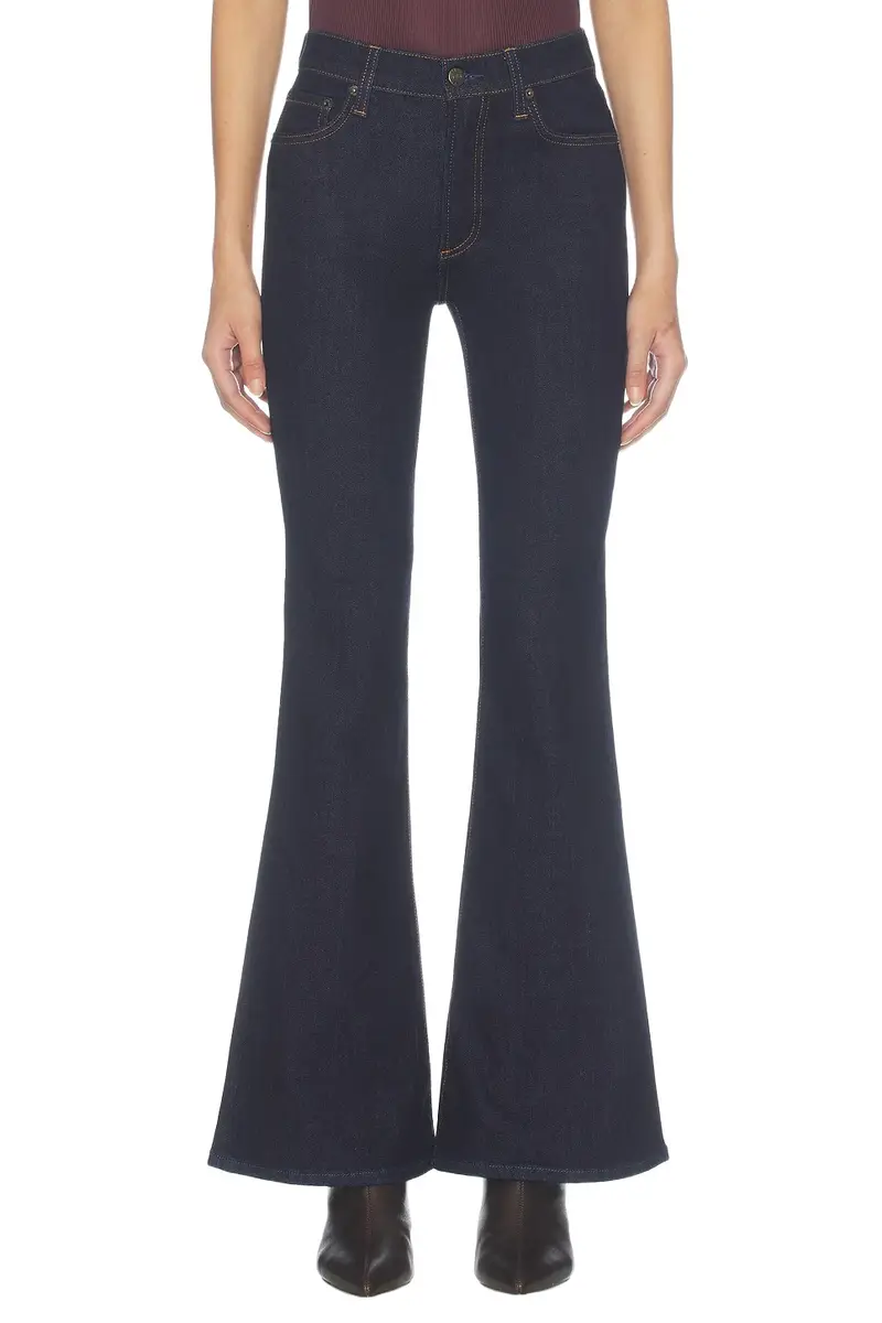 Petite Kinsley Mid Rise Ultra Flare Jean