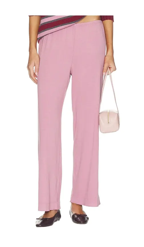 DONNI. The Baby Rib Scallop Pant