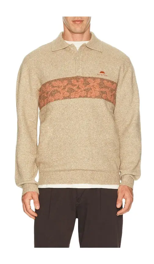 Floragraph Knitted Polo