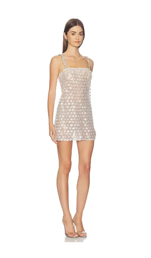 Bronx and Banco Embellished Mini Dress With Diamond Strap | Thumbnail 2 Bronx and Banco Embellished Mini Dress With Diamond Strap | Thumbnail 2