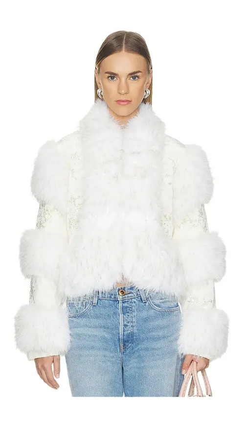 Kim Shui Kyla Faux Fur Coat