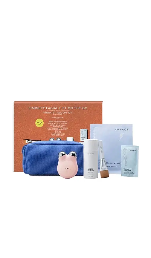 NUFACE Hydrate & Sculpt Mini+ Holiday Set
