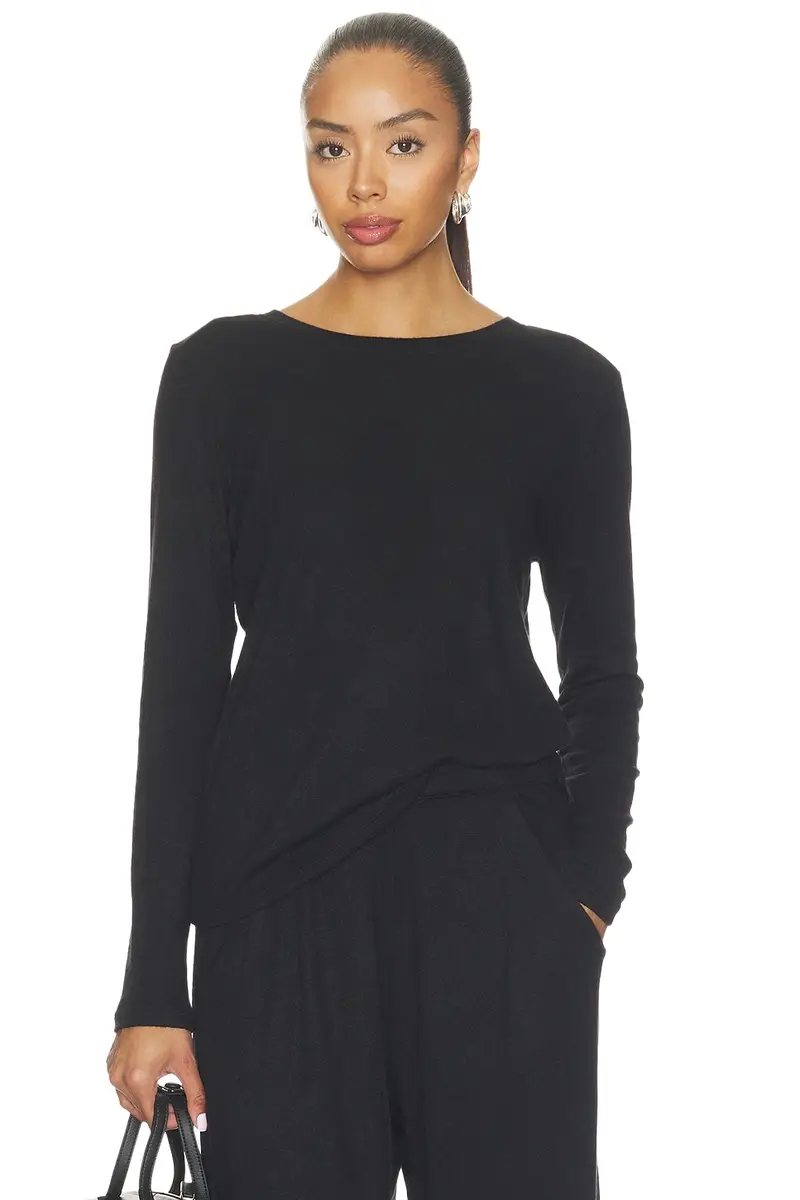 Sweater Knit Long Sleeve Top