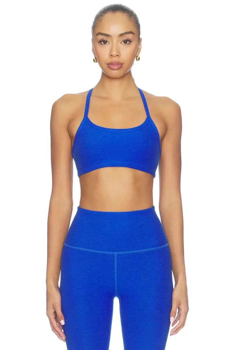 Spacedye Slim Racerback Sports Bra