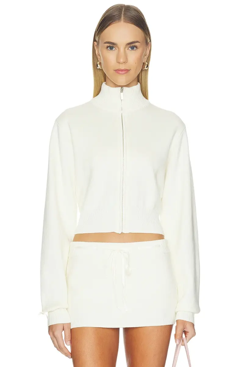 Amelie Teje Gianna Zip Up Cardigan
