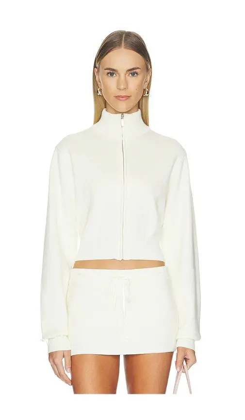 Amelie Teje Gianna Zip Up Cardigan