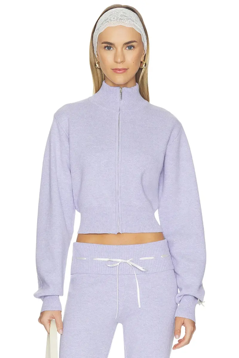 Amelie Teje Gianna Zip Up Cardigan