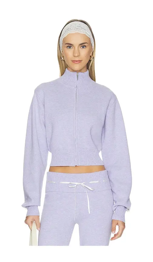 Amelie Teje Gianna Zip Up Cardigan