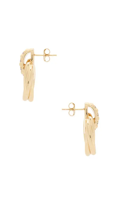 The M Jewelers NY The Margaux Stone Knot Earrings | Thumbnail 2