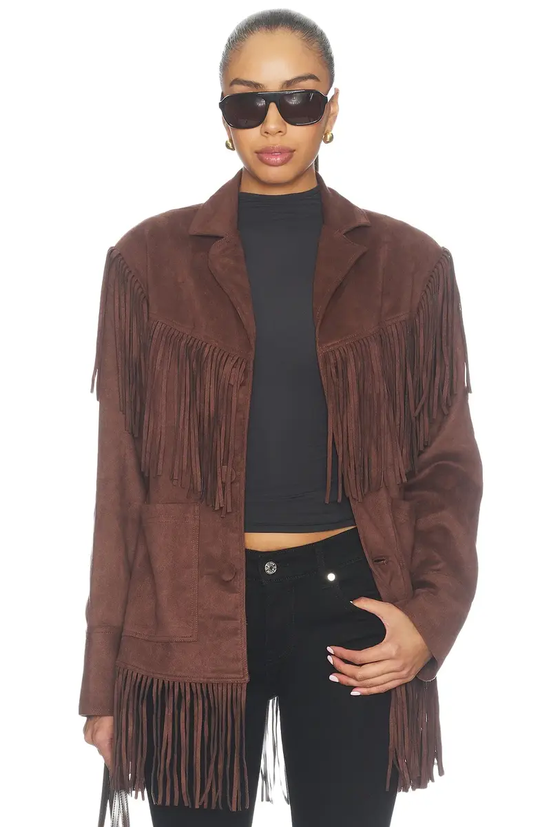 Salley Faux Suede Jacket Salley Faux Suede Jacket