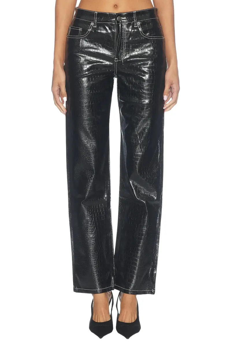 Pinup Croc Patent Pant