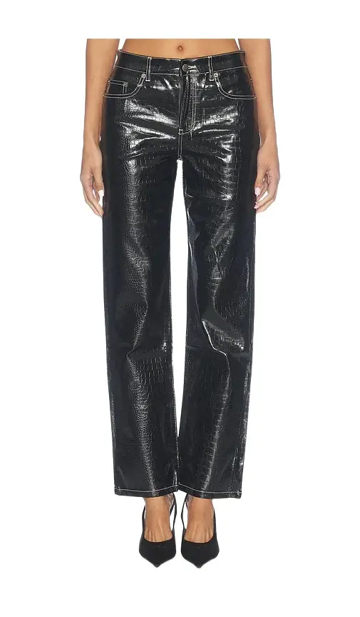 Ksubi Pinup Croc Patent Pant