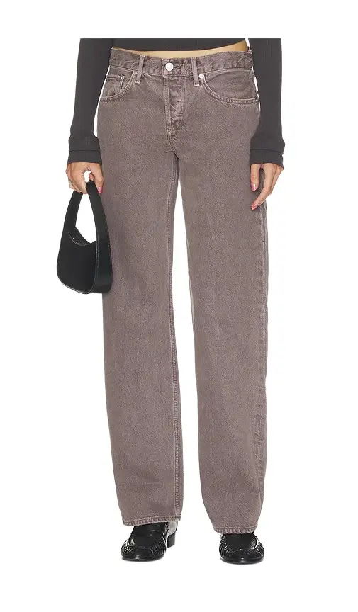 AGOLDE Low Rise Loose Jeans