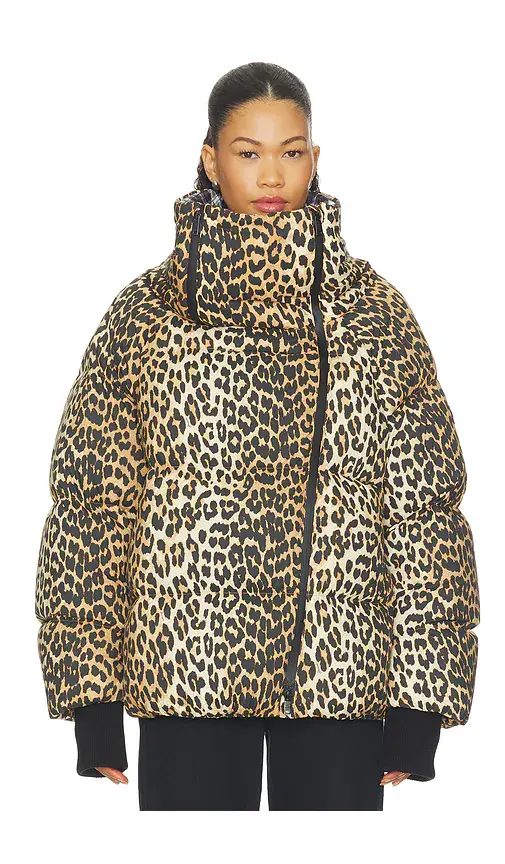 Ganni Future Nylon Printed Quilt Puffer | Thumbnail 2 Ganni Future Nylon Printed Quilt Puffer | Thumbnail 2