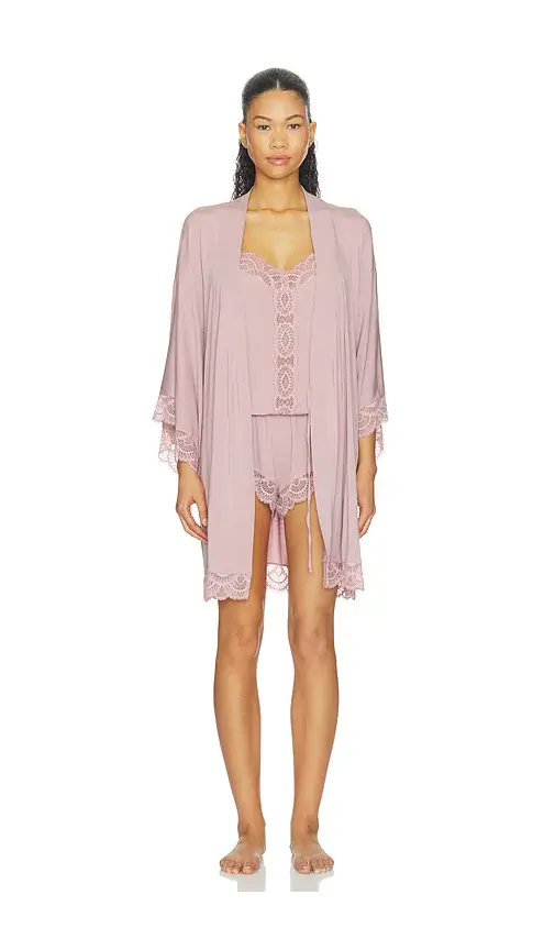 Eberjey Mariana Short Robe | Thumbnail 2
