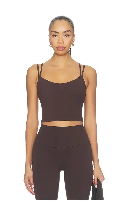 Glowzone Strappy Cropped Tank Top Glowzone Strappy Cropped Tank Top