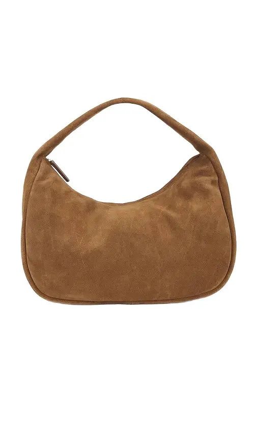 St. Agni Suede Large Bon Bon Bag