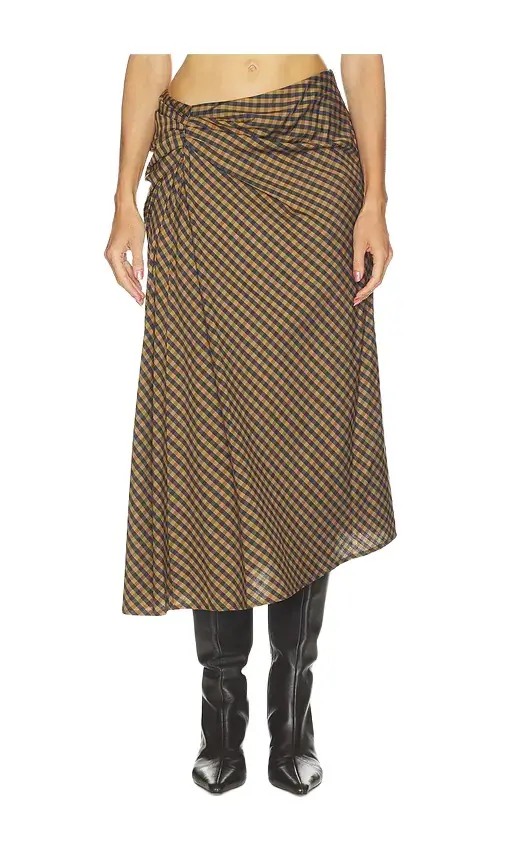 A.L.C. Jean Skirt